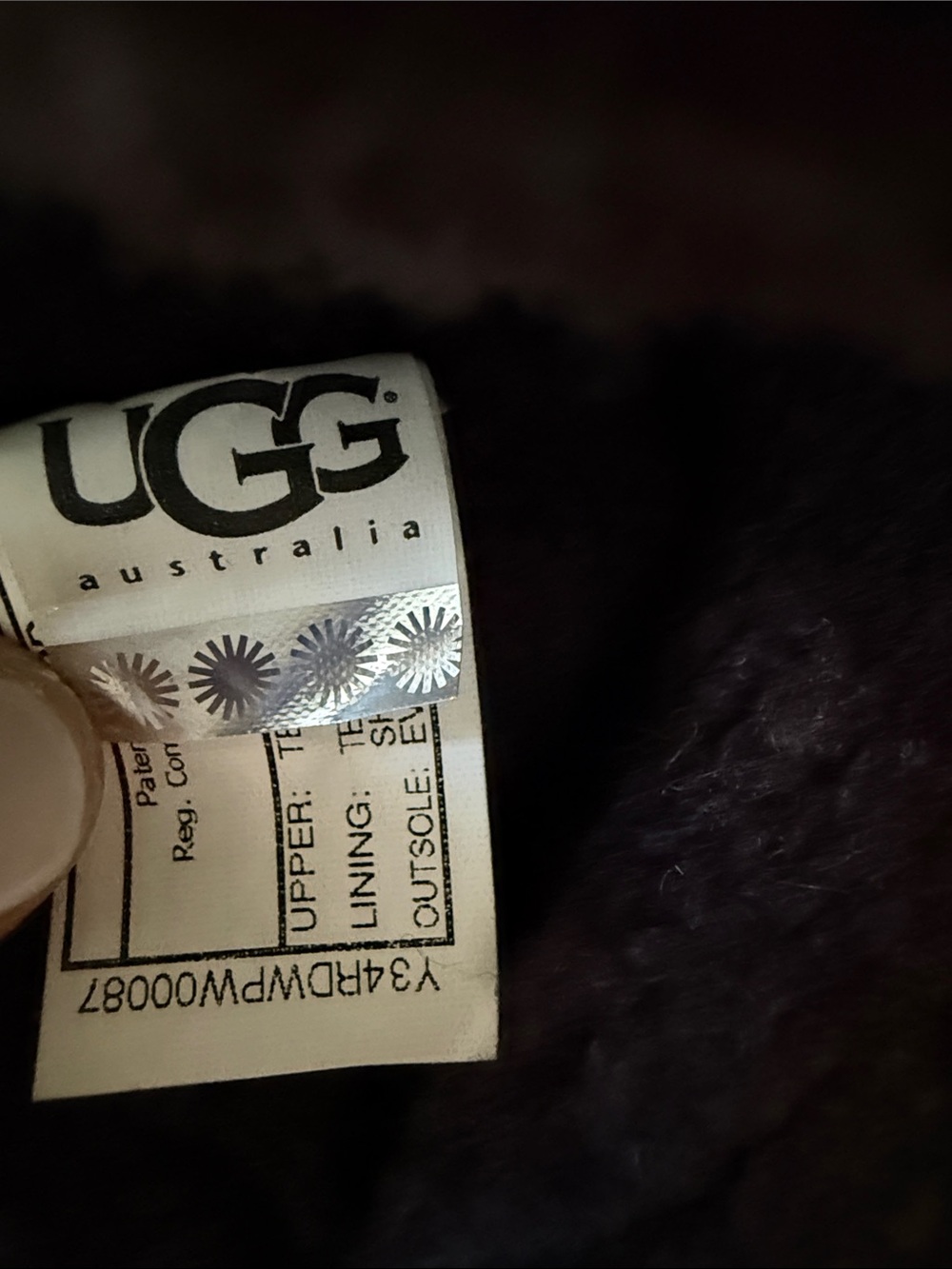 UGG Black Knit Button Tall Women's Boots - Classic Winter Comfort - Picture 2 of 7